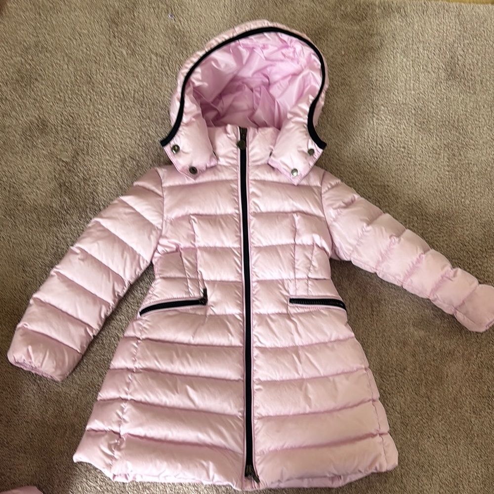 Moncler Pink Kids Jacket